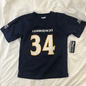 NAU new lumberjacks jersey
